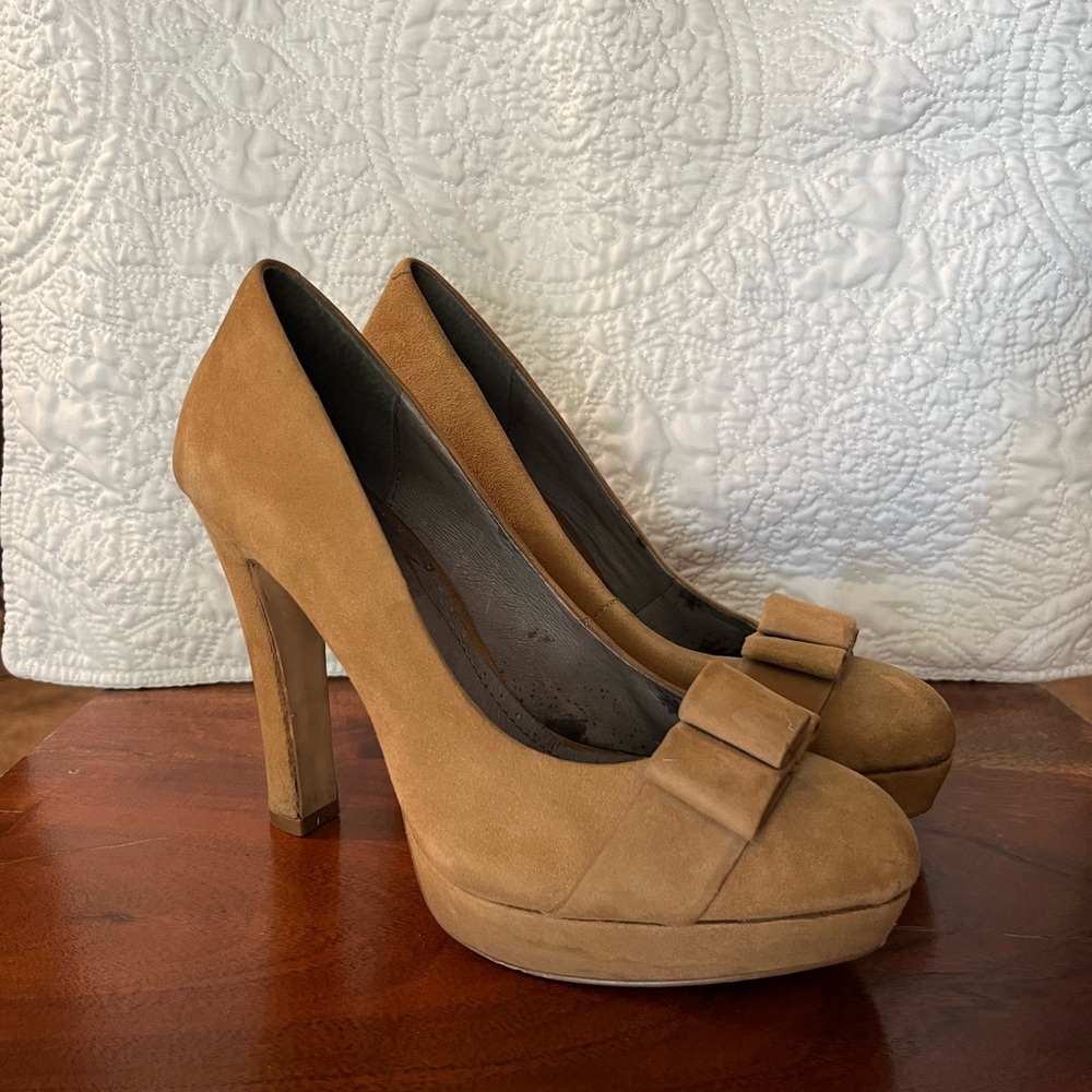 Rosegold Bow Heels